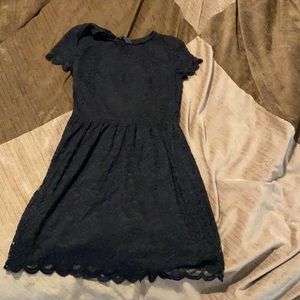 Lace skater dress